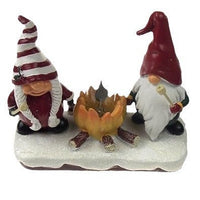 HKM-006675 Cross-border Arrival Christmas Night Bonfire Resin Lamp - Decorative Night Light for Holiday Cheer