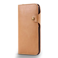 HKM-006803 Ultra-Thin Flip Phone Case for Samsung Galaxy Note 8, S8 Plus, S9/S9 Plus with Card Holder