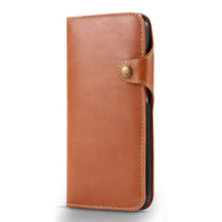 HKM-006803 Ultra-Thin Flip Phone Case for Samsung Galaxy Note 8, S8 Plus, S9/S9 Plus with Card Holder
