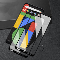 HKM-006931 Full Screen Tempered Glass Film for Google Pixel 4 and Pixel 4 XL with Anti-Reflective and Anti-Fingerprint Features