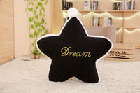 HKM-006995 Crown Lumbar Pillow Cushion - Modern Plush Design with Cartoon Patterns, Multiple Sizes Available