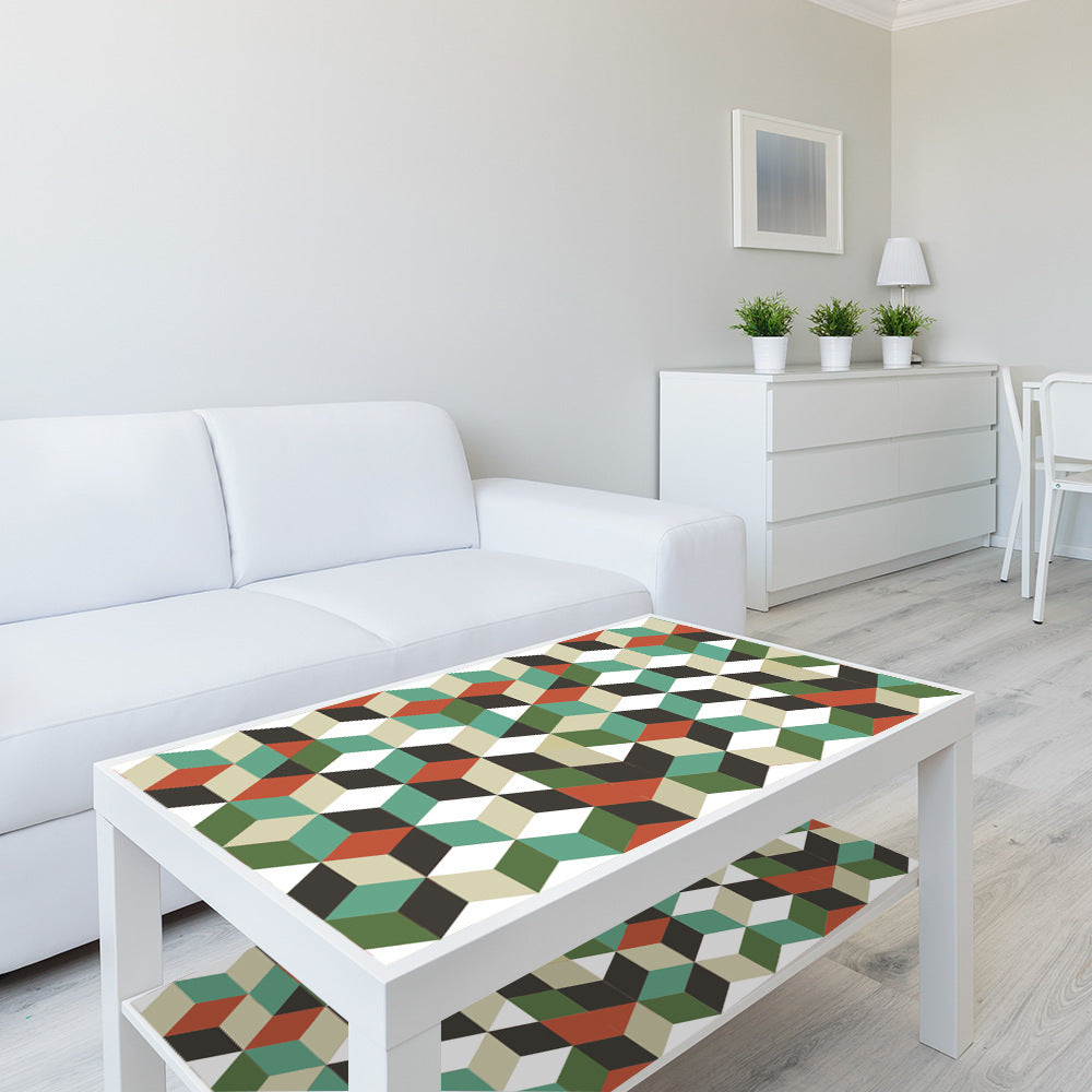 KTX-007251 Self-Adhesive Waterproof PVC Wall Stickers for Smooth Surfaces - 53x122cm