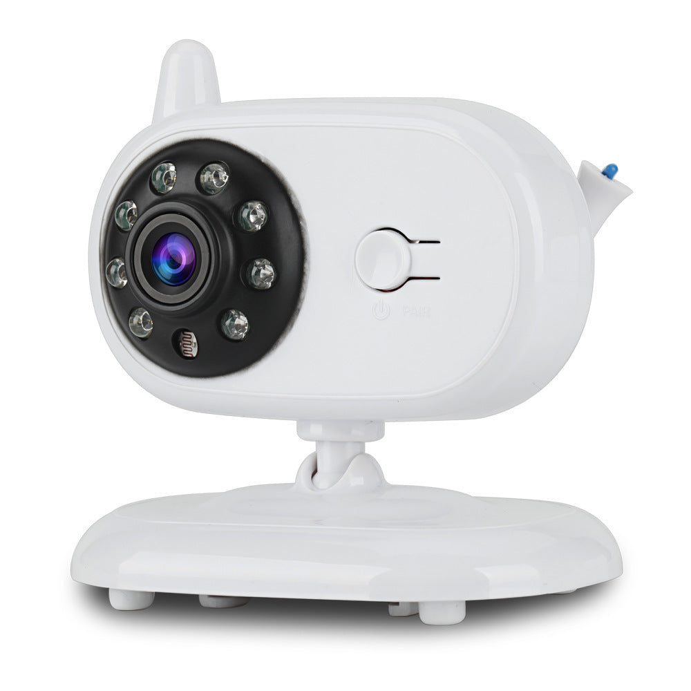 HKM-007443 3.5-Inch Baby Care Monitor with Night Vision, Two-Way Intercom, and Lullabies