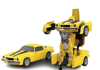 HKM-007699 Transforming Remote Control Robot Car with One Button Deformation for Kids