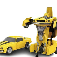 HKM-007699 Transforming Remote Control Robot Car with One Button Deformation for Kids