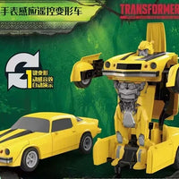 HKM-007699 Transforming Remote Control Robot Car with One Button Deformation for Kids