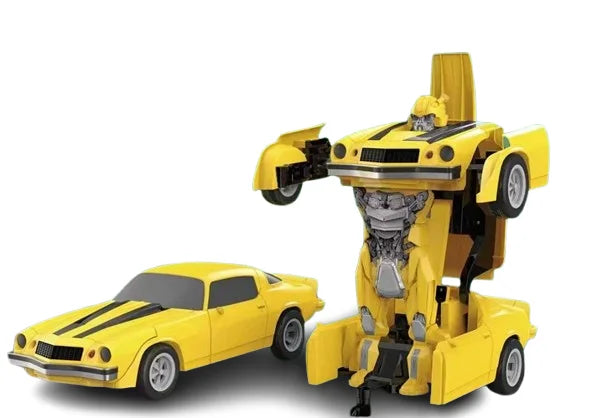 HKM-007699 Transforming Remote Control Robot Car with One Button Deformation for Kids