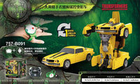 HKM-007699 Transforming Remote Control Robot Car with One Button Deformation for Kids