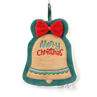 HKM-007827 Christmas Themed Coral Fleece Hand Towel - Santa, Snowman, Tree Designs