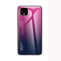 HKM-007955 Gradient Glass Back Cover for Google – TPU and PC Material, Fashionable Design