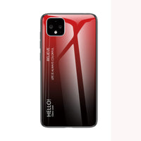 HKM-007955 Gradient Glass Back Cover for Google – TPU and PC Material, Fashionable Design