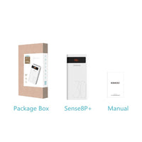 HKM-008083 30000mAh Power Bank with Digital Display and Multi-USB Output, Slim Portable Design