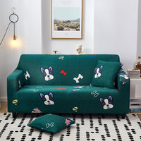 HKM-008083 Elastic Non-Slip Full Coverage Sofa Cover in Various Modern Colors for Living Room and Outdoor Use