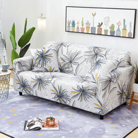 HKM-008083 Elastic Non-Slip Full Coverage Sofa Cover in Various Modern Colors for Living Room and Outdoor Use