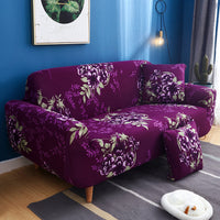 HKM-008083 Elastic Non-Slip Full Coverage Sofa Cover in Various Modern Colors for Living Room and Outdoor Use