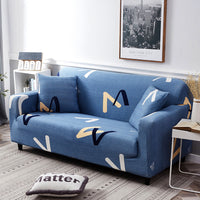 HKM-008083 Elastic Non-Slip Full Coverage Sofa Cover in Various Modern Colors for Living Room and Outdoor Use