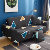 HKM-008083 Elastic Non-Slip Full Coverage Sofa Cover in Various Modern Colors for Living Room and Outdoor Use