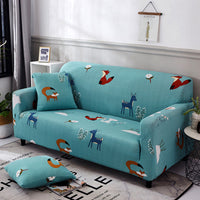 HKM-008083 Elastic Non-Slip Full Coverage Sofa Cover in Various Modern Colors for Living Room and Outdoor Use