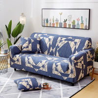 HKM-008083 Elastic Non-Slip Full Coverage Sofa Cover in Various Modern Colors for Living Room and Outdoor Use