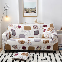 HKM-008083 Elastic Non-Slip Full Coverage Sofa Cover in Various Modern Colors for Living Room and Outdoor Use