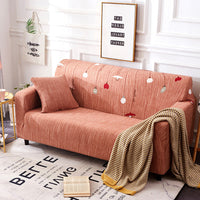 HKM-008083 Elastic Non-Slip Full Coverage Sofa Cover in Various Modern Colors for Living Room and Outdoor Use