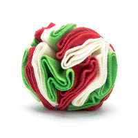HKM-008147 Interactive Snuffle Ball for Dogs - Mental Stimulation Puzzle Toy, Portable & Washable Feeding Mat