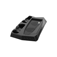 HKM-008211 PS5 Multifunctional Cooling Charging Station with USB Hub and Dual Controller Charger