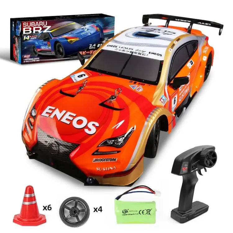 HKM-008275 1:16 Simulation Remote Control Drift Racing Car - Electric Radio Control Vehicle for Indoor and Outdoor Play
