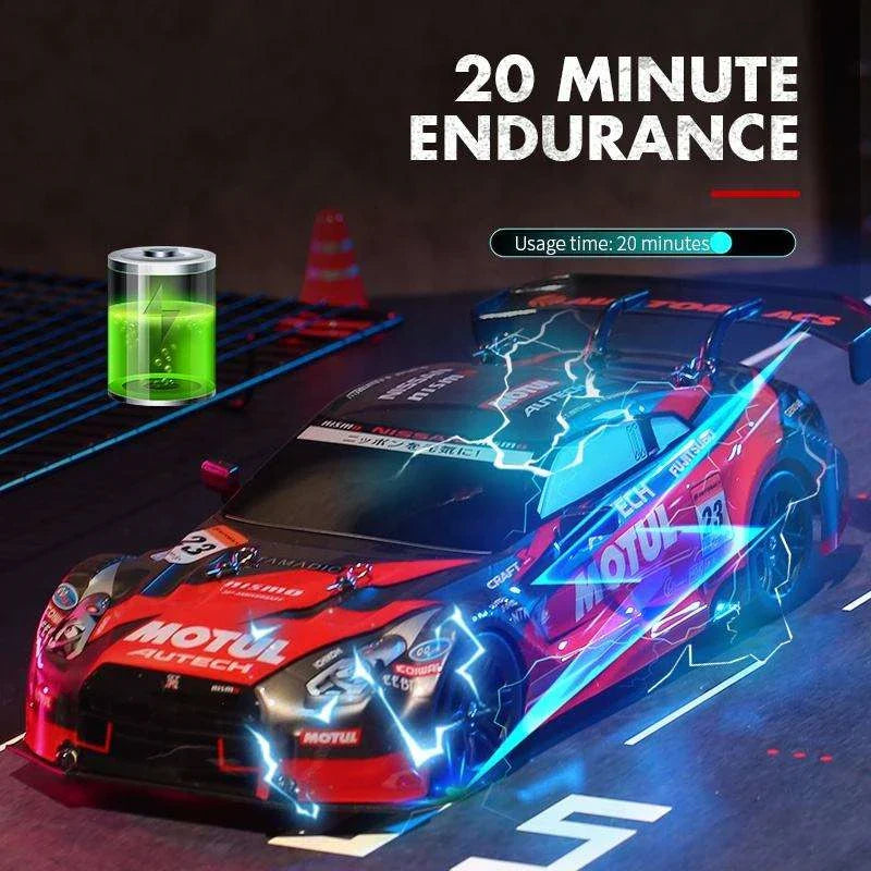 HKM-008275 1:16 Simulation Remote Control Drift Racing Car - Electric Radio Control Vehicle for Indoor and Outdoor Play