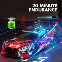HKM-008275 1:16 Simulation Remote Control Drift Racing Car - Electric Radio Control Vehicle for Indoor and Outdoor Play