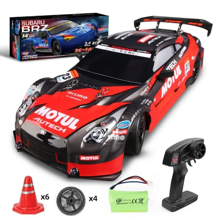HKM-008275 1:16 Simulation Remote Control Drift Racing Car - Electric Radio Control Vehicle for Indoor and Outdoor Play