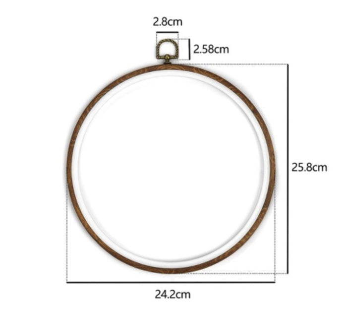 HKM-008851 Handmade Imitation Wood Grain Cross - Multiple Sizes Available (12cm, 17cm, 21cm, 25cm)