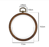 HKM-008851 Handmade Imitation Wood Grain Cross - Multiple Sizes Available (12cm, 17cm, 21cm, 25cm)