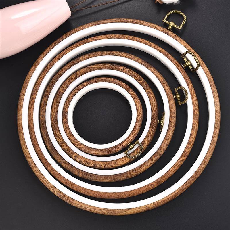 HKM-008851 Handmade Imitation Wood Grain Cross - Multiple Sizes Available (12cm, 17cm, 21cm, 25cm)