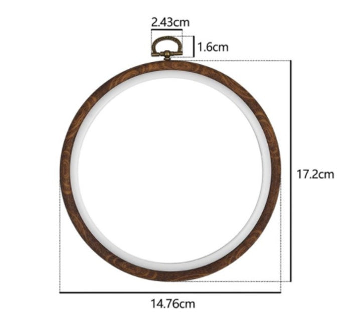 HKM-008851 Handmade Imitation Wood Grain Cross - Multiple Sizes Available (12cm, 17cm, 21cm, 25cm)