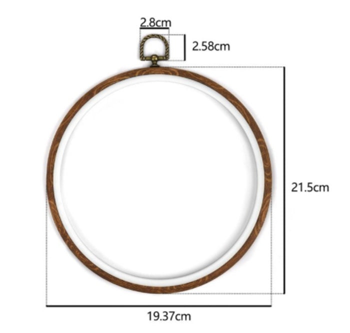 HKM-008851 Handmade Imitation Wood Grain Cross - Multiple Sizes Available (12cm, 17cm, 21cm, 25cm)