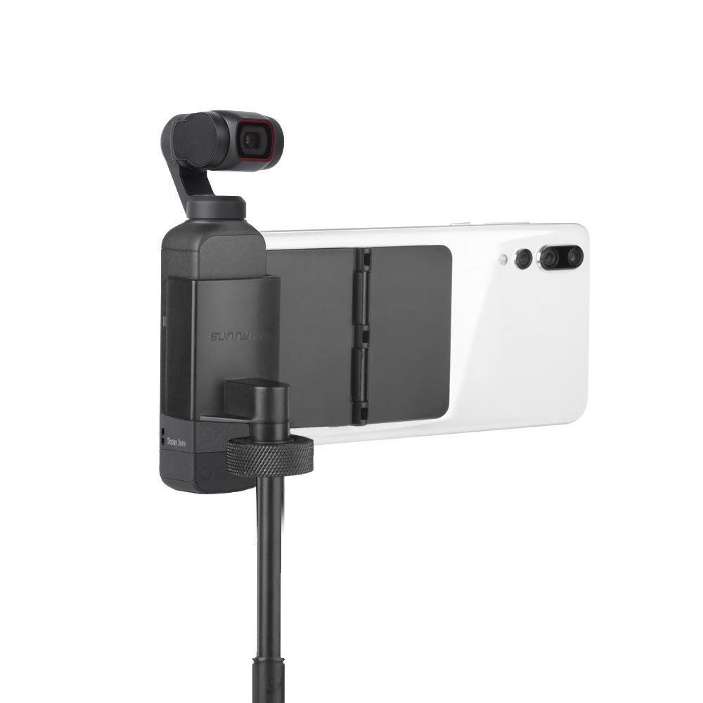 HKM-008915 Folding Suction Cup Phone Holder with Tripod and Extension Rod