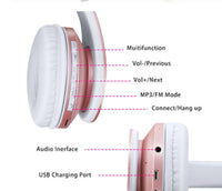 HKM-008915 Wireless Bluetooth Headset with IPX3 Waterproofing, 9+ Hour Battery Life, and Stereo Sound