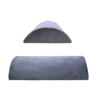 HKM-009235 Semi-Cylindrical Office Foot Pillow in Soft Polyester Fiber, 45x30x10cm