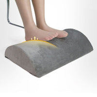 HKM-009235 Semi-Cylindrical Office Foot Pillow in Soft Polyester Fiber, 45x30x10cm