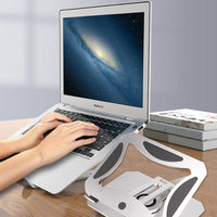 HKM-009363 360° Aluminum Rotating Laptop Stand for 11-17.3 Inch Devices