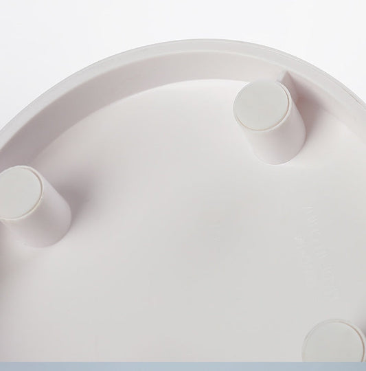 HKM-009363 Transparent Diagonal Cat Bowl with Cervical Support - 14.2 x 14.2 x 12.5 cm