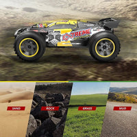 HKM-009427 1/10 Remote Control High-Speed Off-Road Climbing Vehicle Toy, 4WD Drifting Car with Controller
