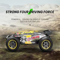 HKM-009427 1/10 Remote Control High-Speed Off-Road Climbing Vehicle Toy, 4WD Drifting Car with Controller