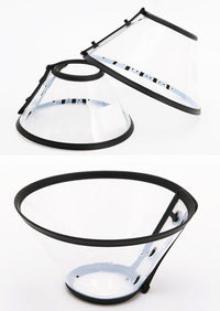 HKM-009555 Cat Hood Puppy Dog Anti Bite And Licking Pet Collar Ring Shiba Inu Method
