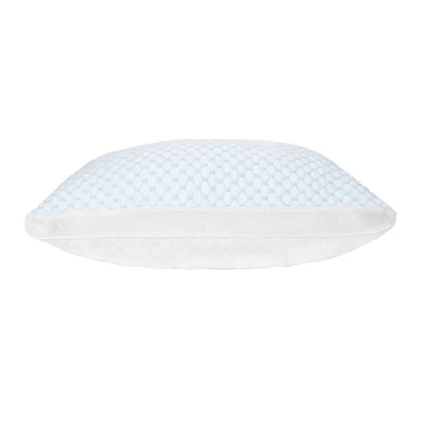 HKM-009683 Adjustable Shredded Memory Foam Pillow with Double-Sided Cooling and Bamboo Cover, Machine Washable