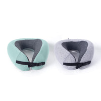 HKM-009811 U-Shaped Memory Foam Pillow with Removable Washable Cover for Travel and Home