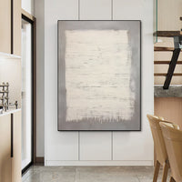 HKM-009939 Handmade Oil Painting Canvas Wall Art - Modern Abstract Wabi-Sabi Style for Home Décor