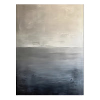 HKM-009939 Handmade Oil Painting Canvas Wall Art - Modern Abstract Wabi-Sabi Style for Home Décor