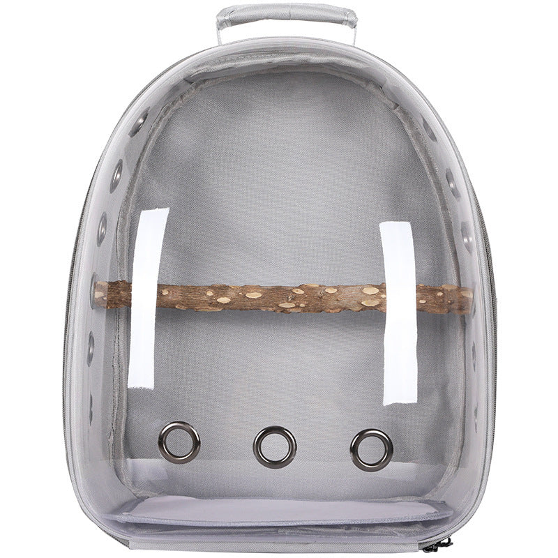 HKM-009939 Versatile Parrot Myna Bird Cage Backpack - Lightweight, Breathable, Wear-Resistant Design in Multiple Colors